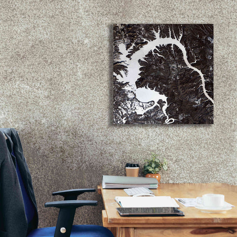 Image of 'Earth as Art: Dragon Lake' Canvas Wall Art,26 x 26