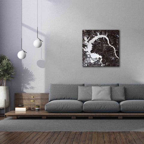 Image of 'Earth as Art: Dragon Lake' Canvas Wall Art,37 x 37