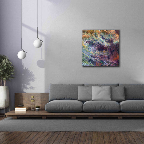Image of 'Earth as Art: Ghadamis River' Canvas Wall Art,37 x 37