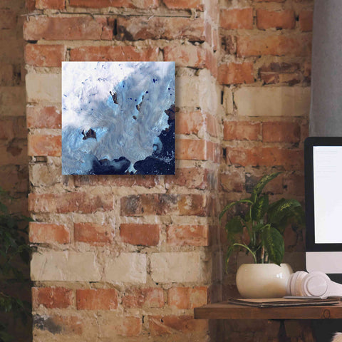 Image of 'Earth as Art: Greenland Coast' Canvas Wall Art,12 x 12