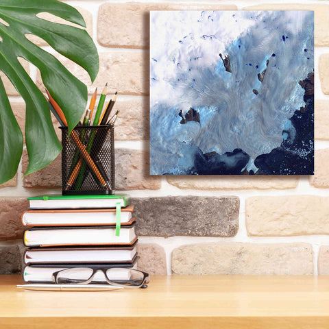 Image of 'Earth as Art: Greenland Coast' Canvas Wall Art,12 x 12