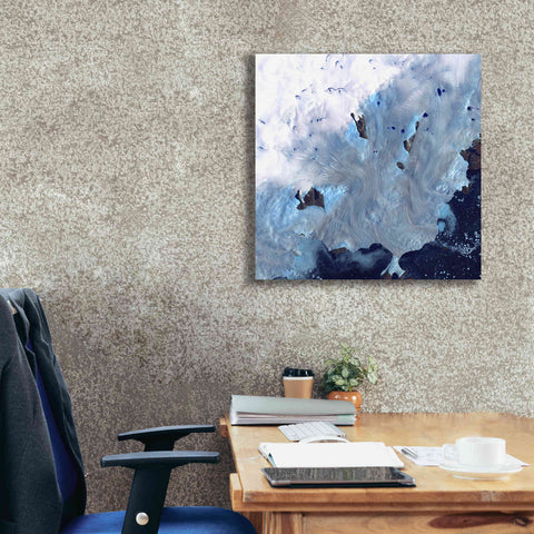Image of 'Earth as Art: Greenland Coast' Canvas Wall Art,26 x 26