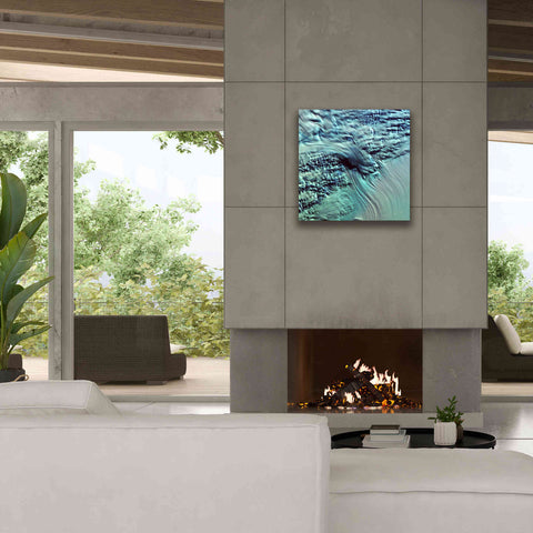 Image of 'Earth as Art: Lambert Glacier' Canvas Wall Art,26 x 26
