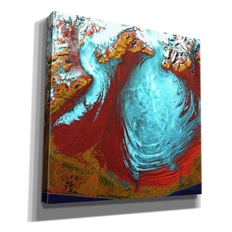 Image of 'Earth as Art: Malaspina Glacier' Canvas Wall Art
