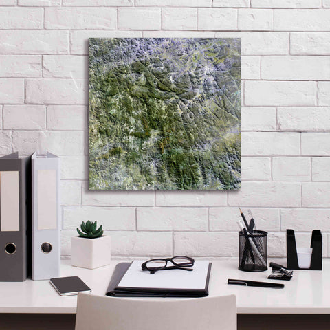 Image of 'Earth as Art: Namaqualand ' Canvas Wall Art,18 x 18