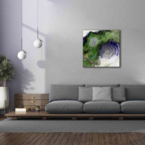 Image of 'Earth as Art: Richat Structure' Canvas Wall Art,37 x 37