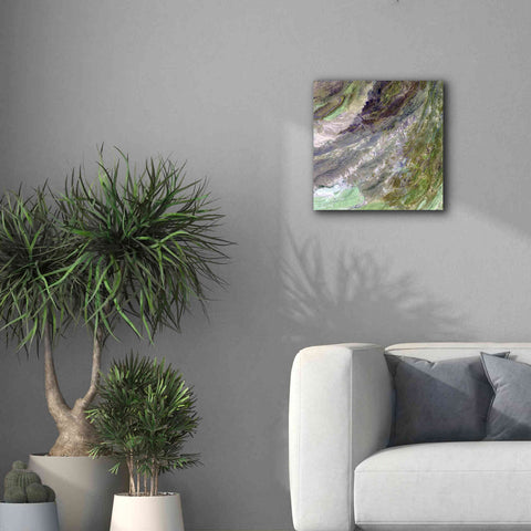 Image of 'Earth as Art: Sulaiman Mountains' Canvas Wall Art,18 x 18