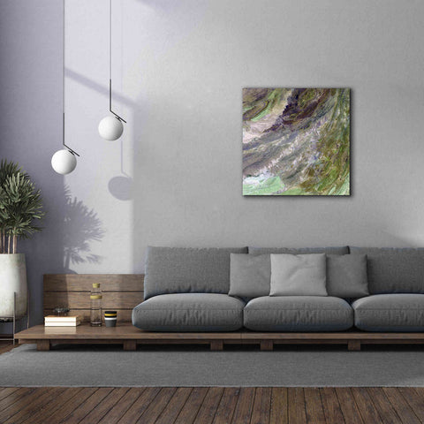 Image of 'Earth as Art: Sulaiman Mountains' Canvas Wall Art,37 x 37