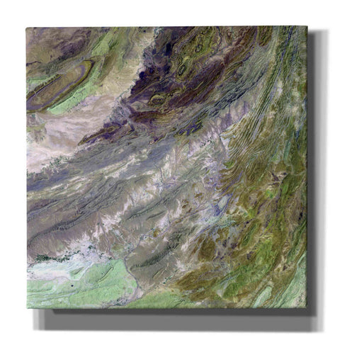 Image of 'Earth as Art: Sulaiman Mountains' Canvas Wall Art