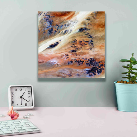 Image of 'Earth as Art: Terkezi Oasis' Canvas Wall Art,12 x 12