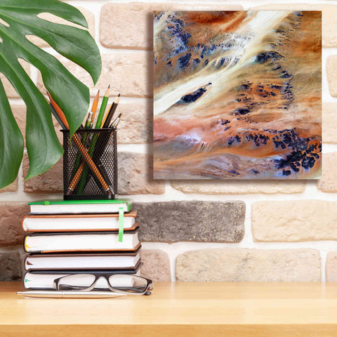 Image of 'Earth as Art: Terkezi Oasis' Canvas Wall Art,12 x 12