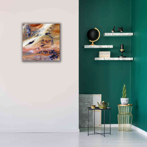 Image of 'Earth as Art: Terkezi Oasis' Canvas Wall Art,26 x 26
