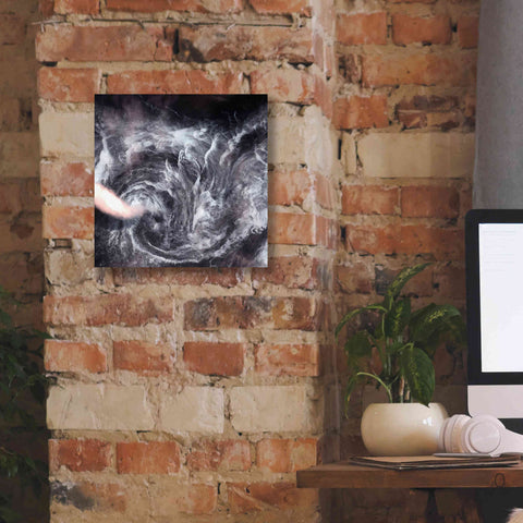 Image of 'Earth as Art: Whirlpool in the Air' Canvas Wall Art,12 x 12