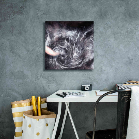 Image of 'Earth as Art: Whirlpool in the Air' Canvas Wall Art,18 x 18