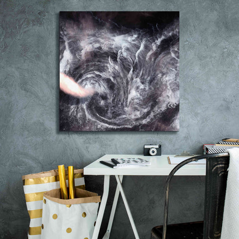 Image of 'Earth as Art: Whirlpool in the Air' Canvas Wall Art,26 x 26