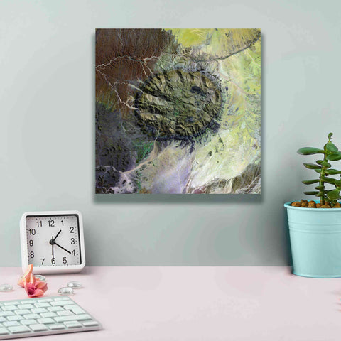 Image of 'Earth as Art: Brandberg Massif' Canvas Wall Art,12 x 12