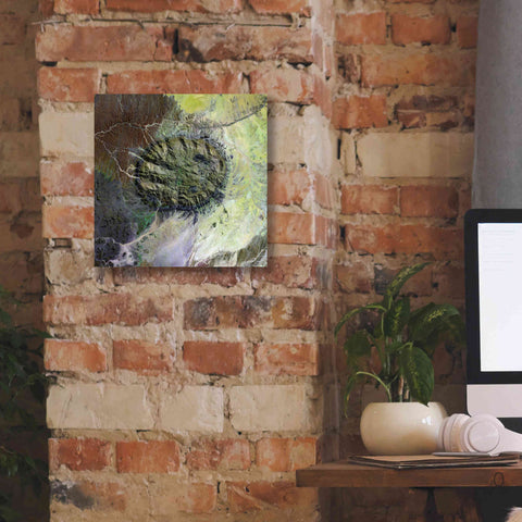 Image of 'Earth as Art: Brandberg Massif' Canvas Wall Art,12 x 12