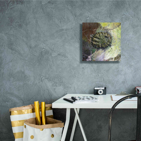 Image of 'Earth as Art: Brandberg Massif' Canvas Wall Art,12 x 12