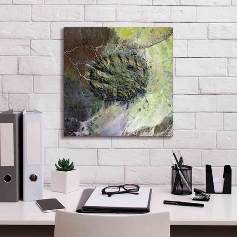 Image of 'Earth as Art: Brandberg Massif' Canvas Wall Art,18 x 18