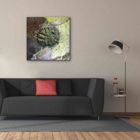 Image of 'Earth as Art: Brandberg Massif' Canvas Wall Art,37 x 37