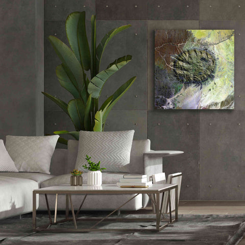 Image of 'Earth as Art: Brandberg Massif' Canvas Wall Art,37 x 37