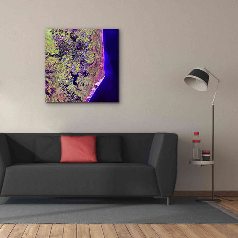 Image of 'Earth as Art: Cabo San Antonio' Canvas Wall Art,37 x 37