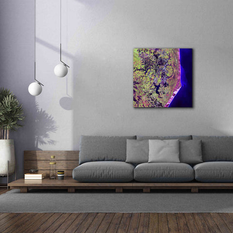 Image of 'Earth as Art: Cabo San Antonio' Canvas Wall Art,37 x 37