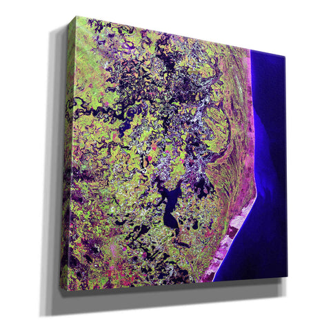 Image of 'Earth as Art: Cabo San Antonio' Canvas Wall Art