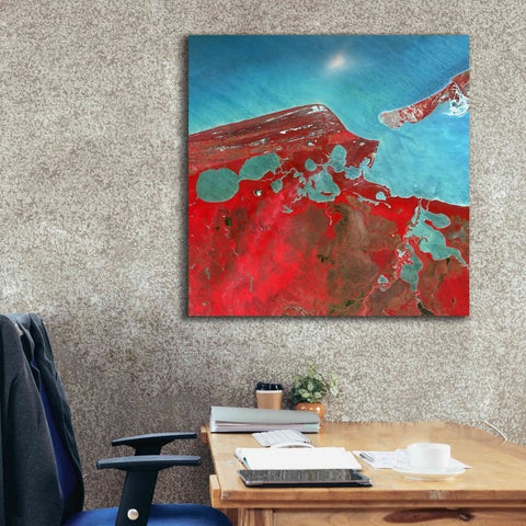 Image of 'Earth as Art: Campeche ' Canvas Wall Art,37 x 37