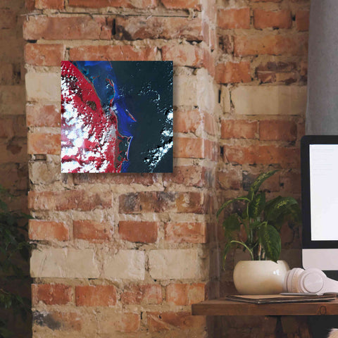 Image of 'Earth as Art: Cancun ' Canvas Wall Art,12 x 12