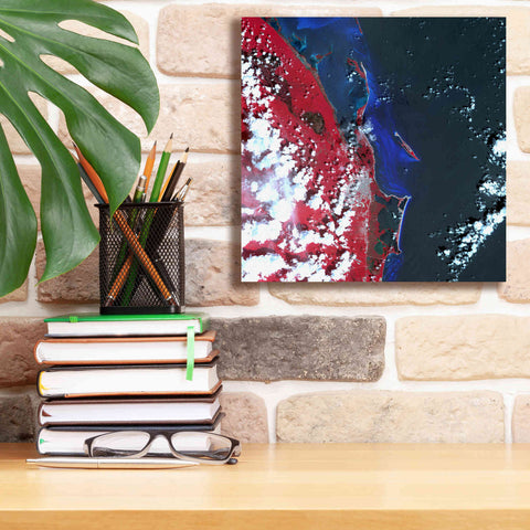 Image of 'Earth as Art: Cancun ' Canvas Wall Art,12 x 12