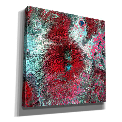 Image of 'Earth as Art: Colima Volcano' Canvas Wall Art