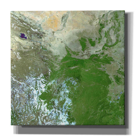 Image of 'Earth as Art: Eastern Asia' Canvas Wall Art
