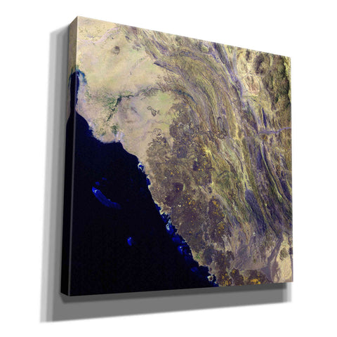 Image of 'Earth as Art: Harrat Al Birk' Canvas Wall Art