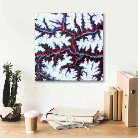 Image of 'Earth as Art: Himalayas ' Canvas Wall Art,18 x 18