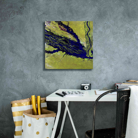 Image of 'Earth as Art: Jau Park' Canvas Wall Art,18 x 18