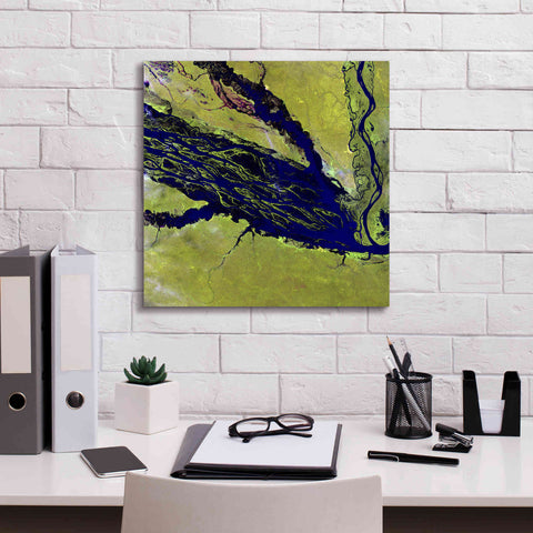 Image of 'Earth as Art: Jau Park' Canvas Wall Art,18 x 18
