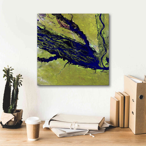 Image of 'Earth as Art: Jau Park' Canvas Wall Art,18 x 18