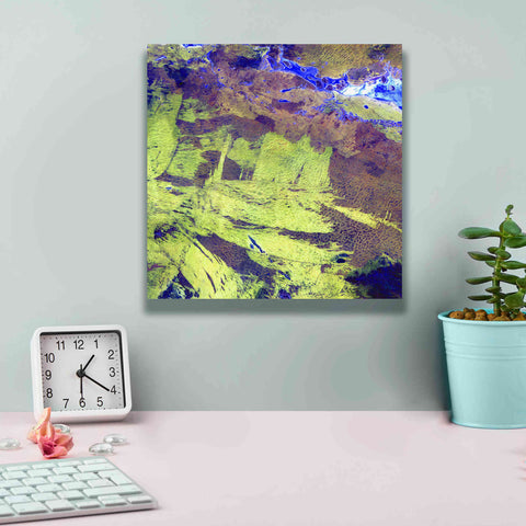 Image of 'Earth as Art: Lake Amadeus' Canvas Wall Art,12 x 12