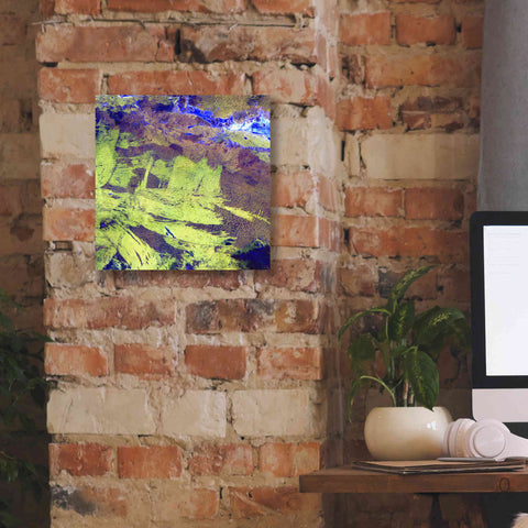 Image of 'Earth as Art: Lake Amadeus' Canvas Wall Art,12 x 12