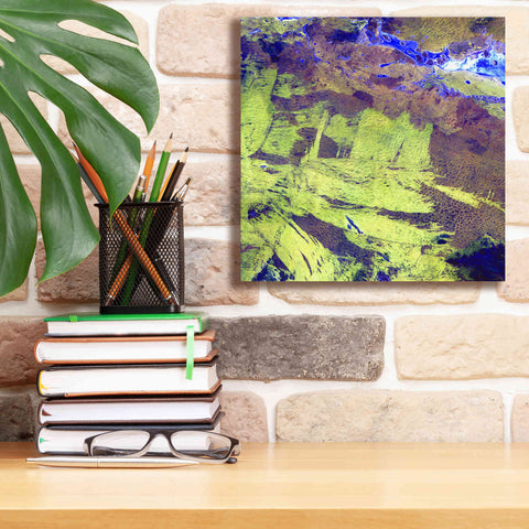 Image of 'Earth as Art: Lake Amadeus' Canvas Wall Art,12 x 12