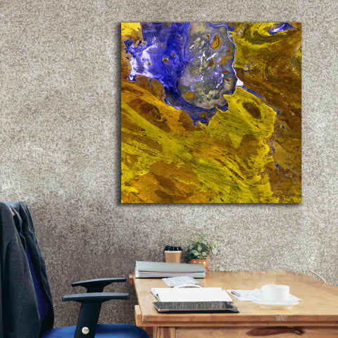Image of 'Earth as Art: Lake Disappointment' Canvas Wall Art,37 x 37