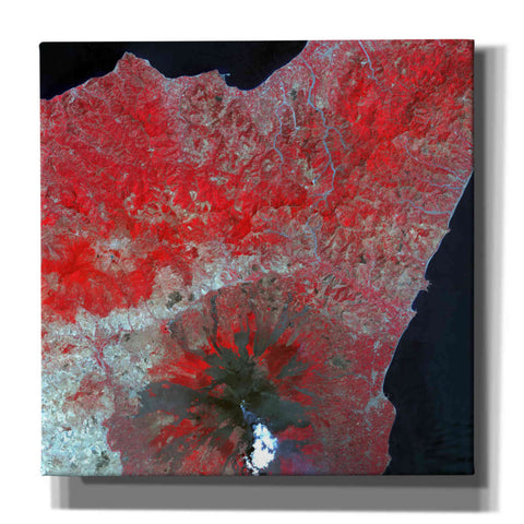 Image of 'Earth as Art: Mt. Etna' Canvas Wall Art