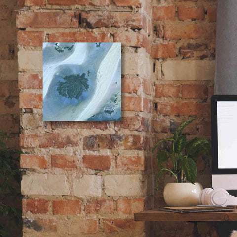 Image of 'Earth as Art: Sahara Desert' Canvas Wall Art,12 x 12