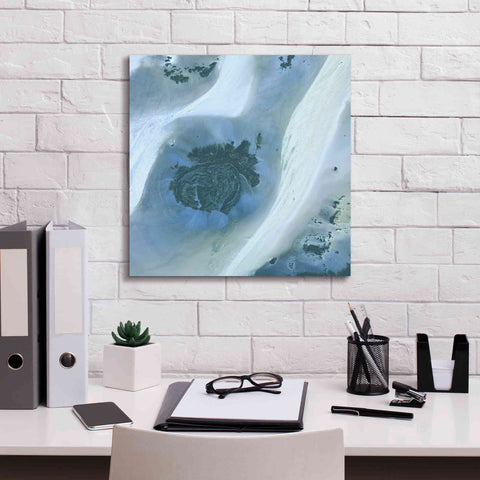 Image of 'Earth as Art: Sahara Desert' Canvas Wall Art,18 x 18