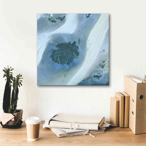 Image of 'Earth as Art: Sahara Desert' Canvas Wall Art,18 x 18