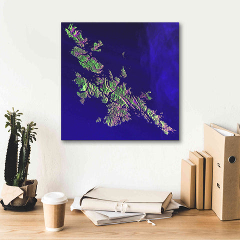 Image of 'Earth as Art: Shetland Islands' Canvas Wall Art,18 x 18