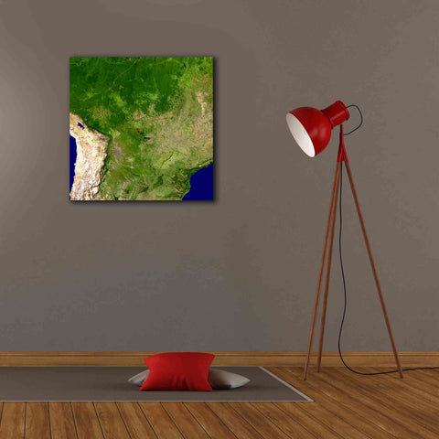 Image of 'Earth as Art: South America' Canvas Wall Art,26 x 26