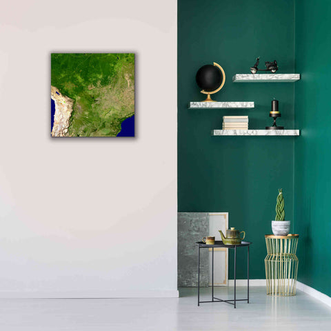 Image of 'Earth as Art: South America' Canvas Wall Art,26 x 26