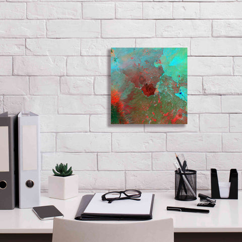 Image of 'Earth as Art: The Syrian Desert' Canvas Wall Art,12 x 12